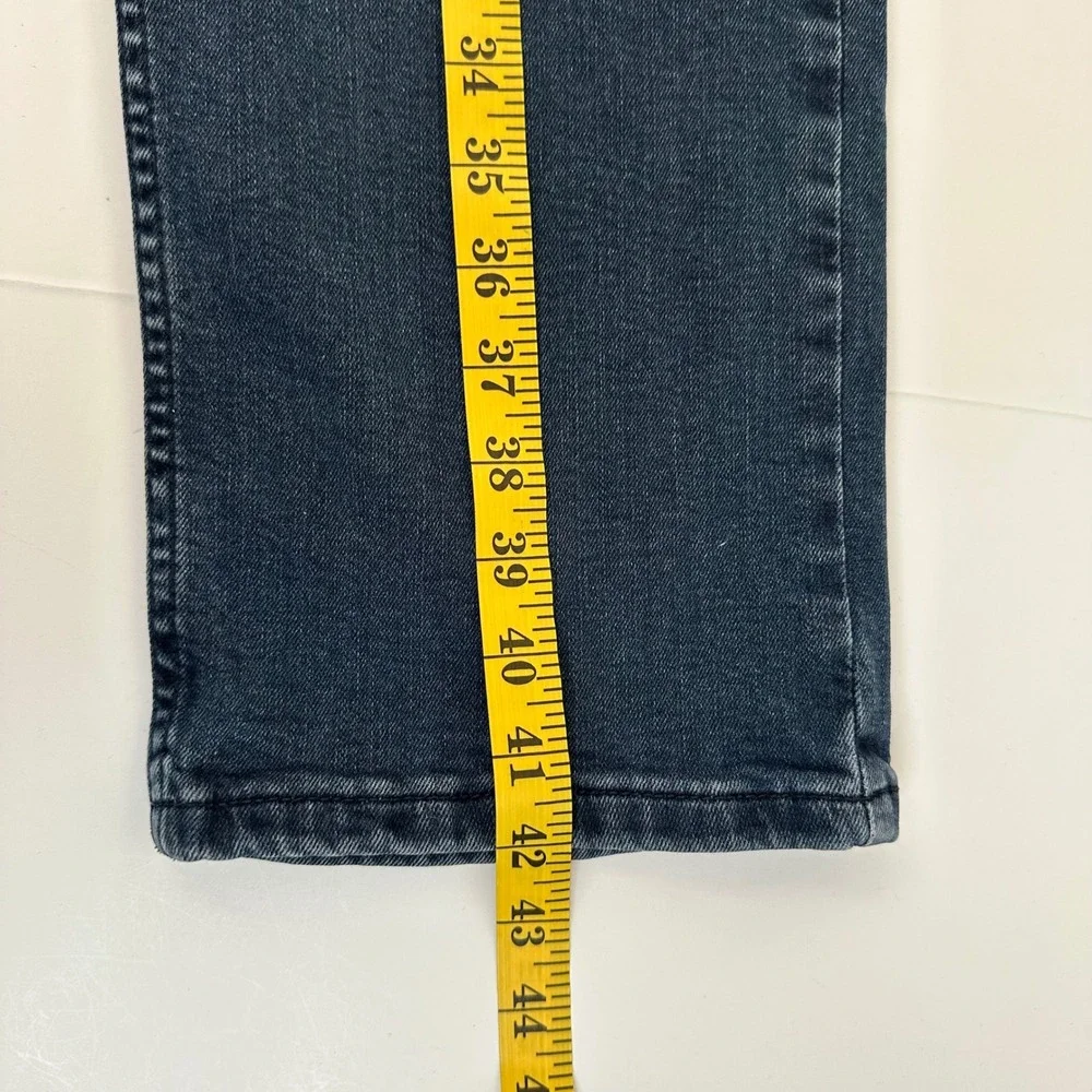 Levi's 514 Straight‎ Fit Jeans Mens 34x32 Dark Wash Blue Denim Pants